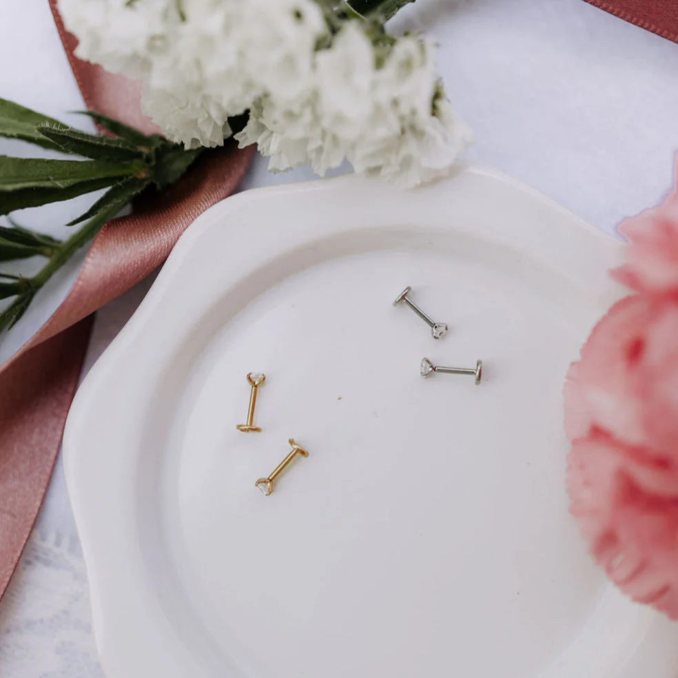 Diamond Flat Back Studs - Image 8
