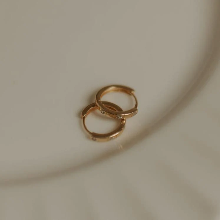 Diana Diamond Hoops - Image 5