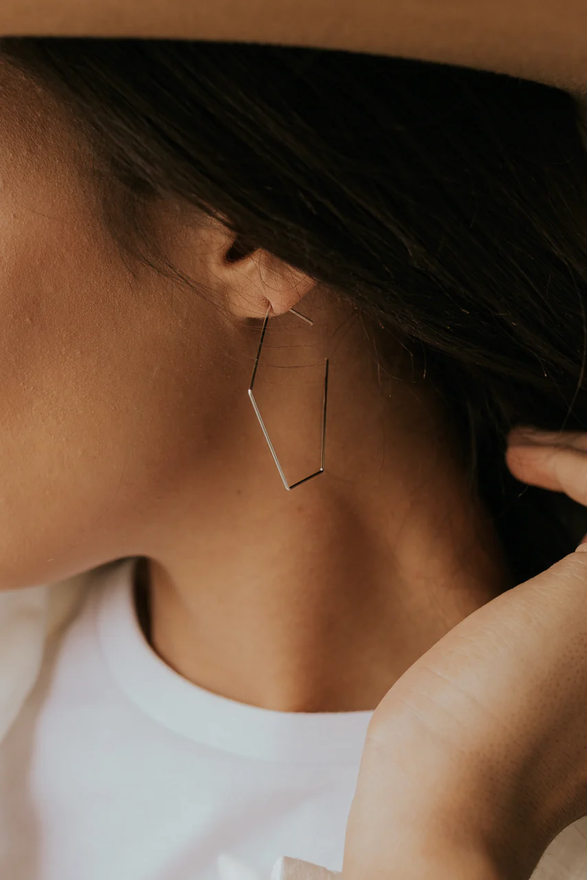 Doing Fine Hexagon Earrings - Image 5