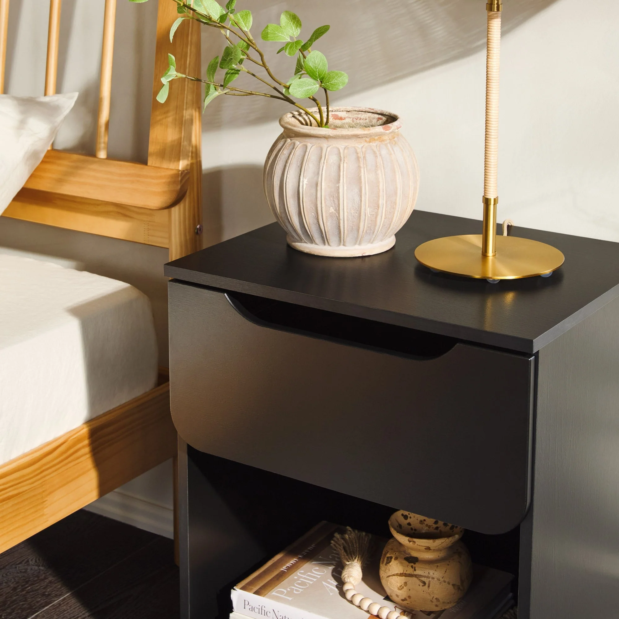 Domm Modern 1-Drawer Nightstand - Image 19