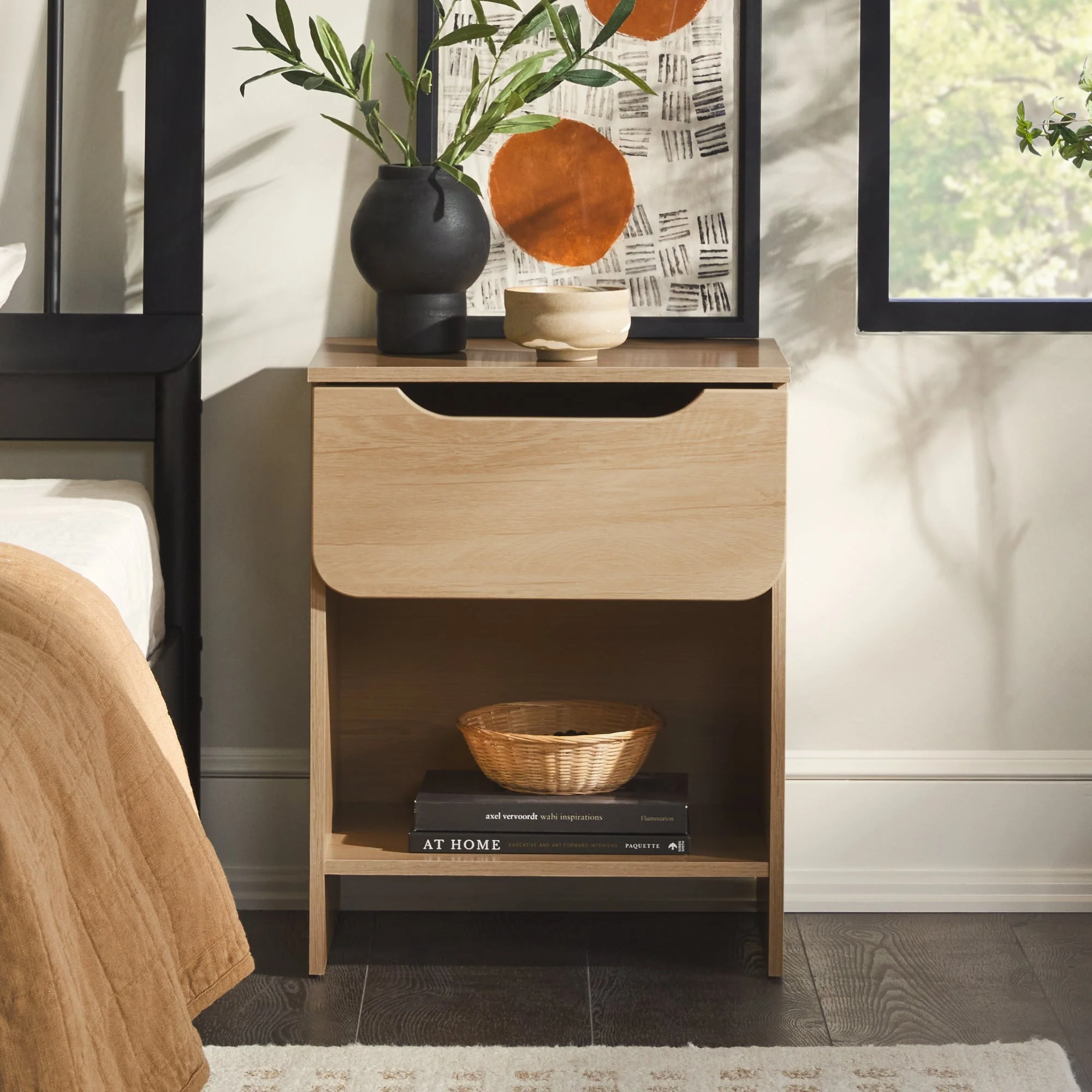 Domm Modern 1-Drawer Nightstand - Image 21