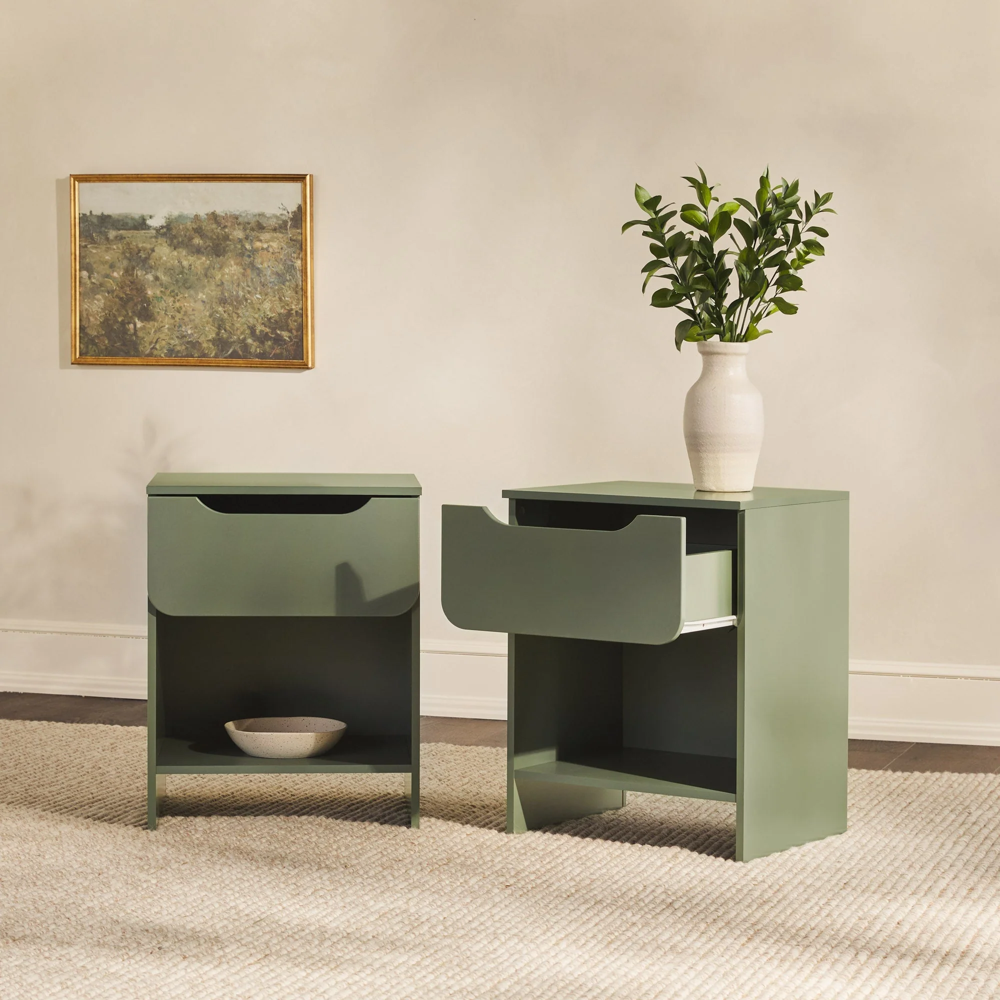Domm Modern 1-Drawer Nightstand - Image 35