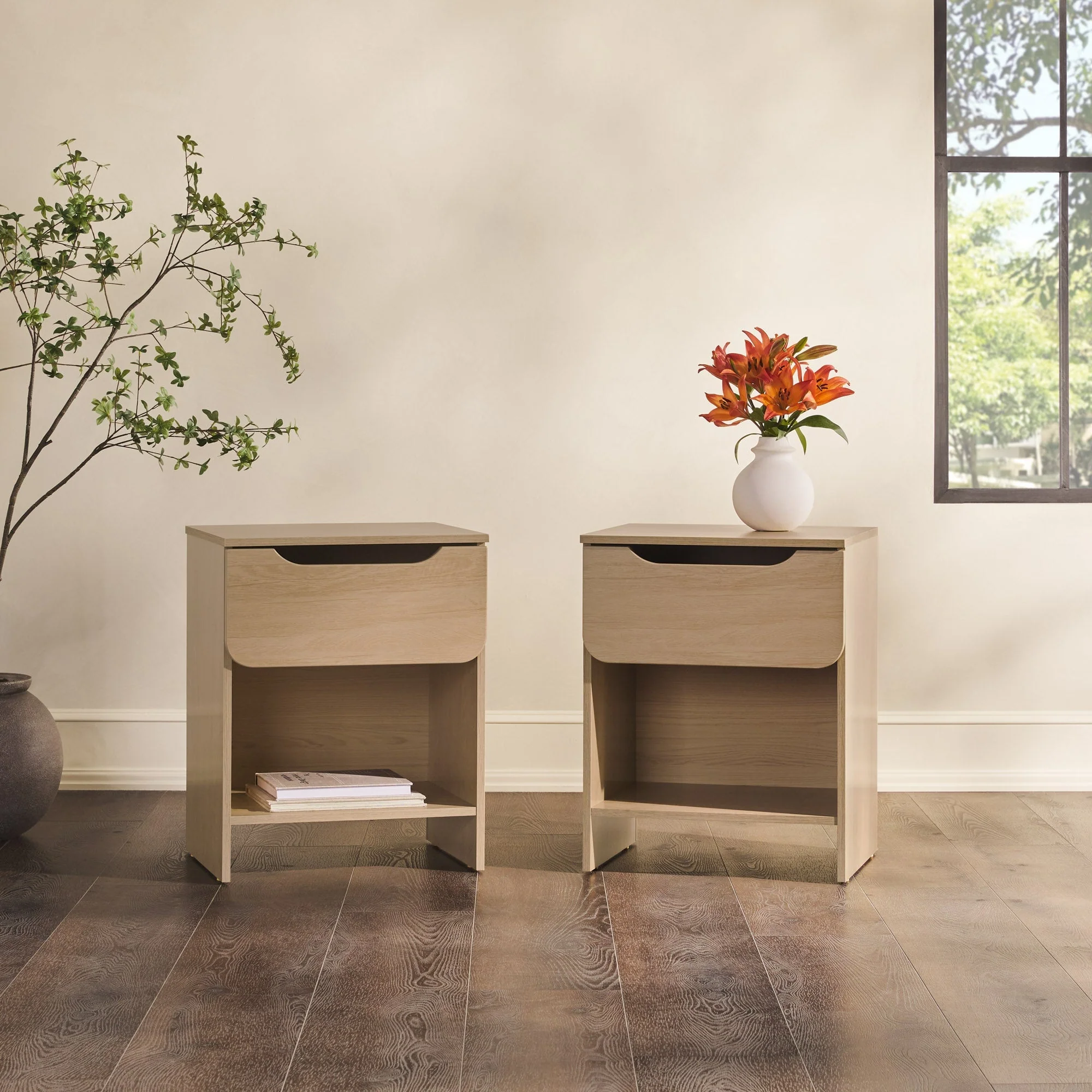 Domm Modern 1-Drawer Nightstand - Image 36
