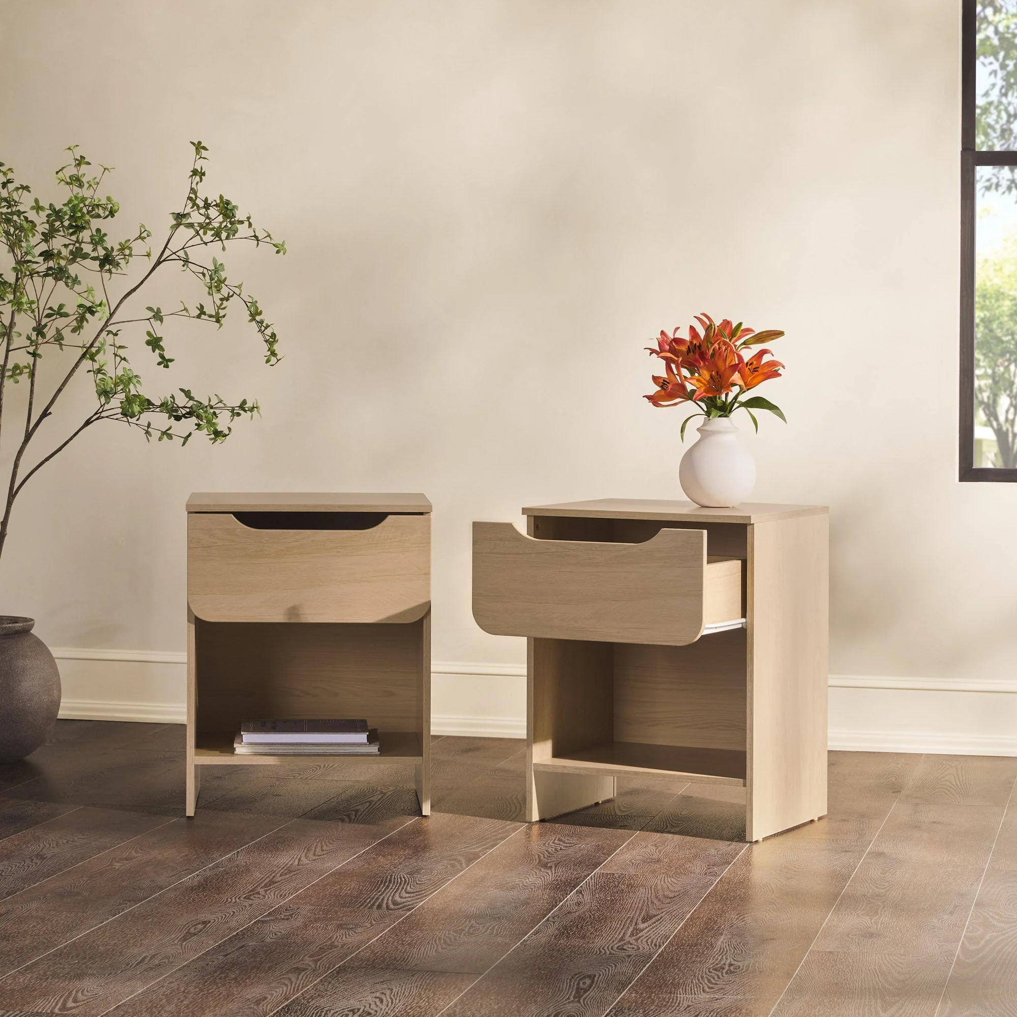 Domm Modern 1-Drawer Nightstand - Image 37