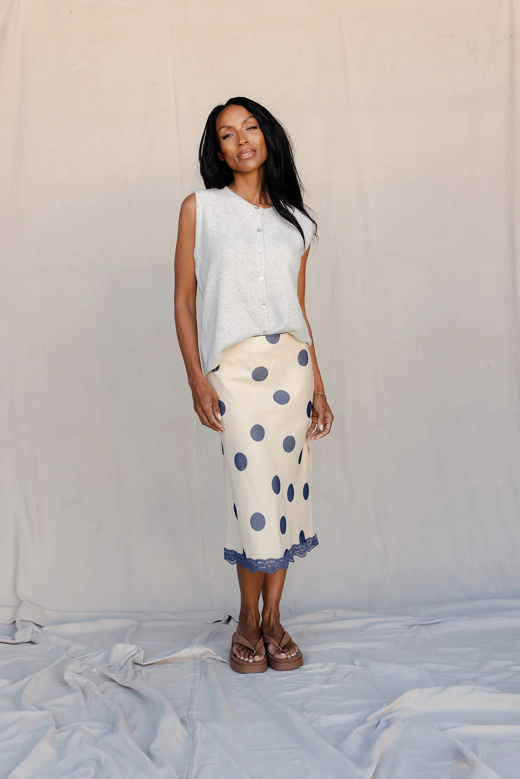 Dotted Darling Midi Skirt - Image 7