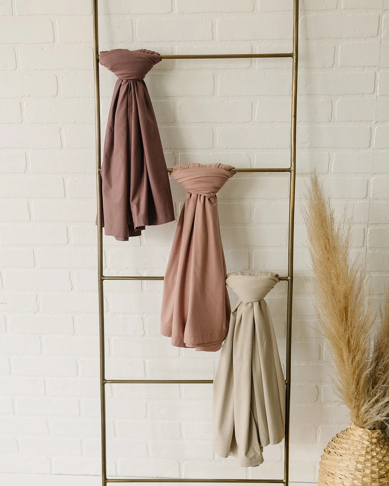Dusty Rose Bamboo Stretch Swaddle - Image 7