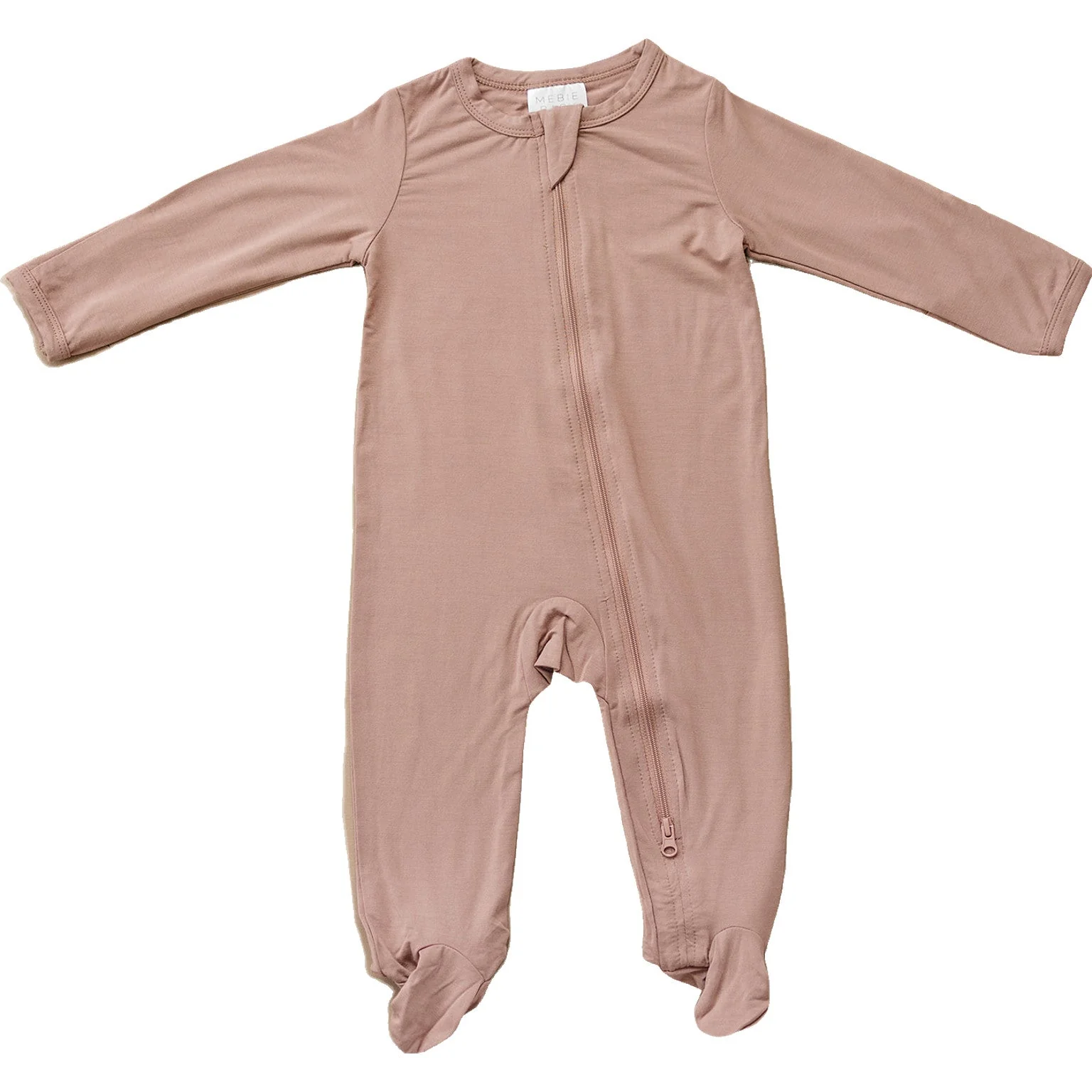Dusty Rose Bamboo Zipper - Image 3