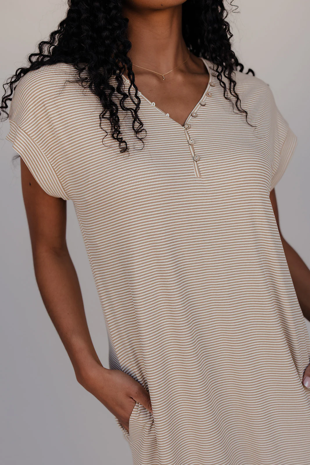 Earthbound Casual Midi Dress - Image 2