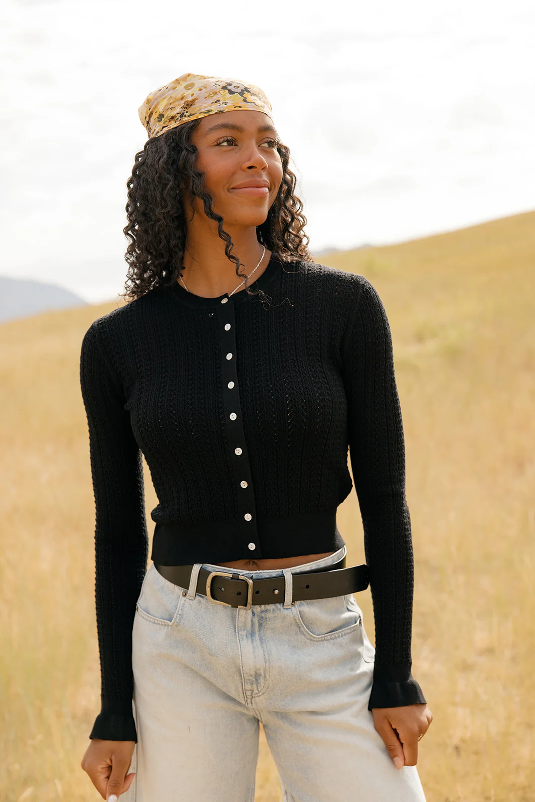 Edith Ruffle Cardigan - Image 5