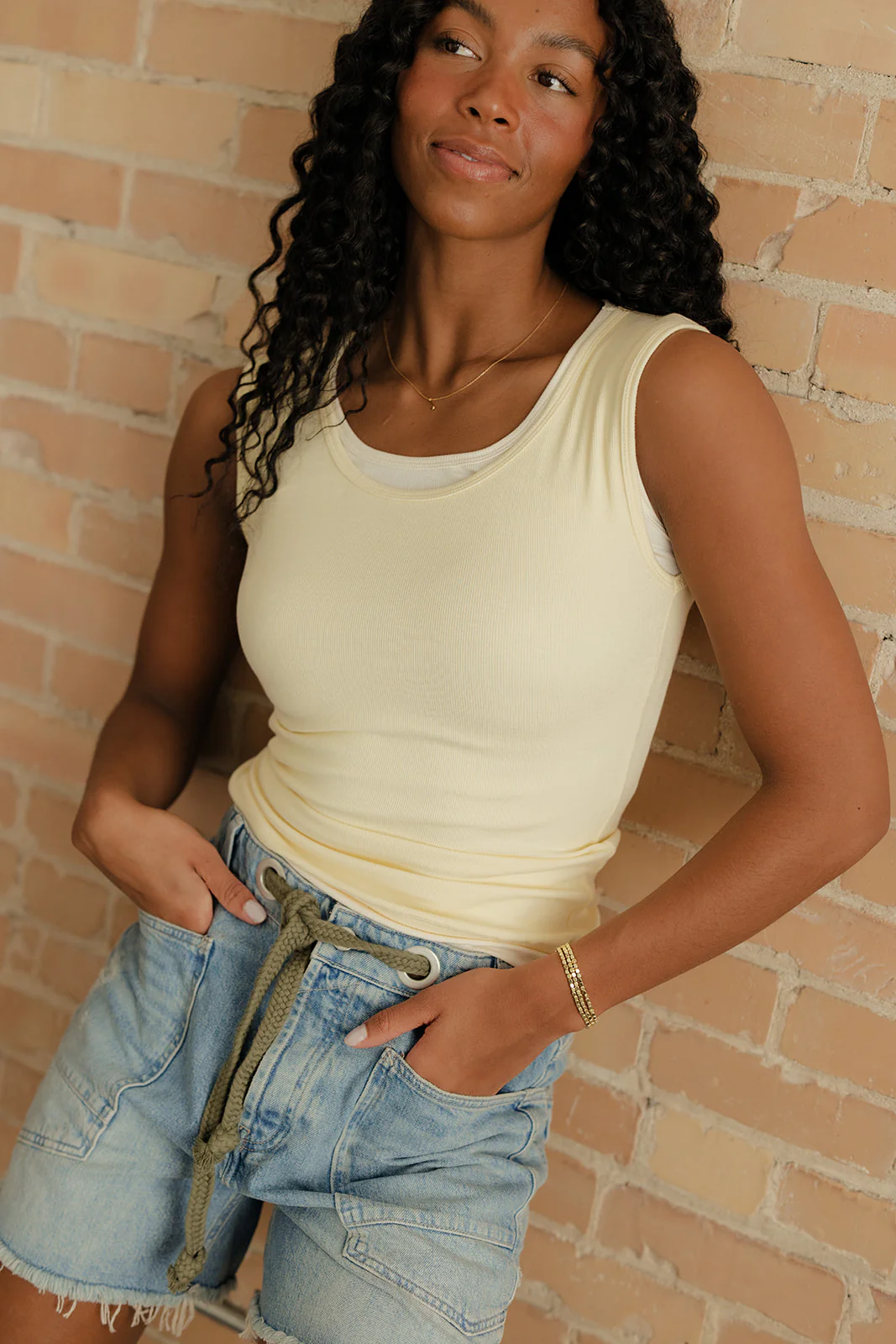 Effortless Ribbed Tank - Image 30