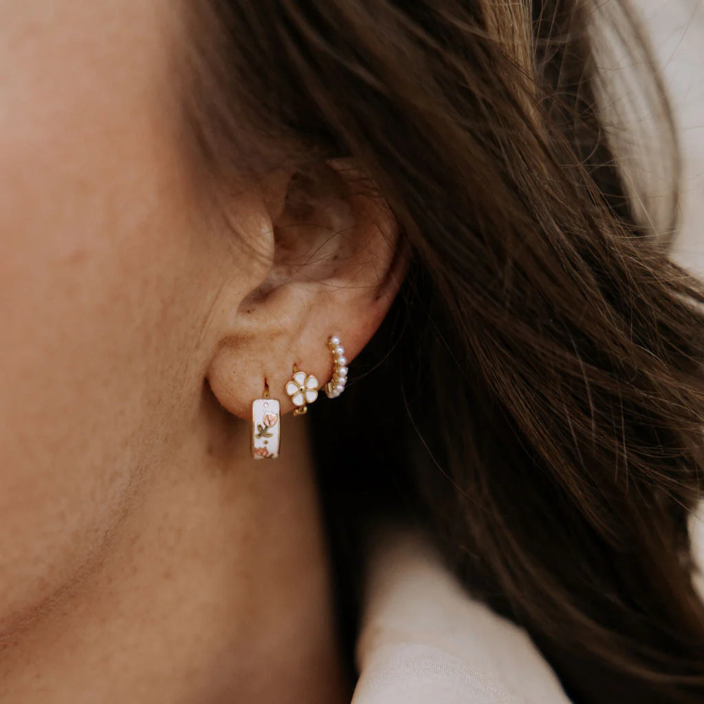 Eloise Tea Cup Hoops - Image 6