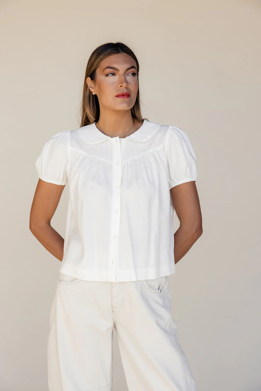 Estella Collared Blouse - Image 10