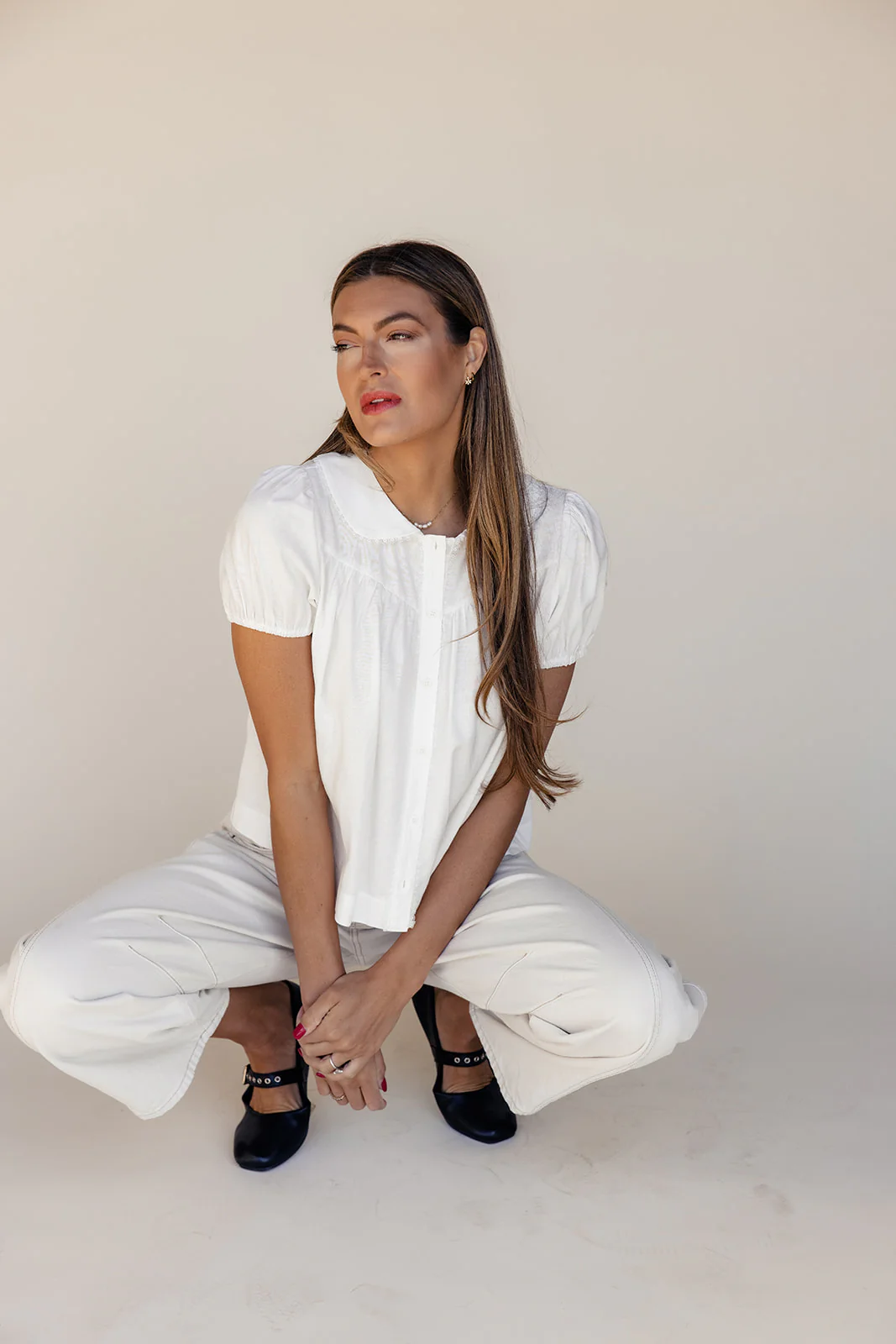 Estella Collared Blouse - Image 14