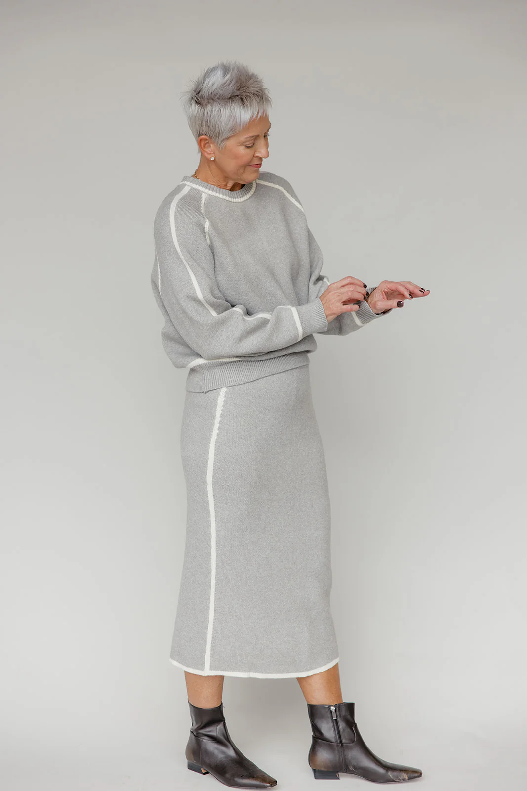 Everline Knit Skirt - Image 4