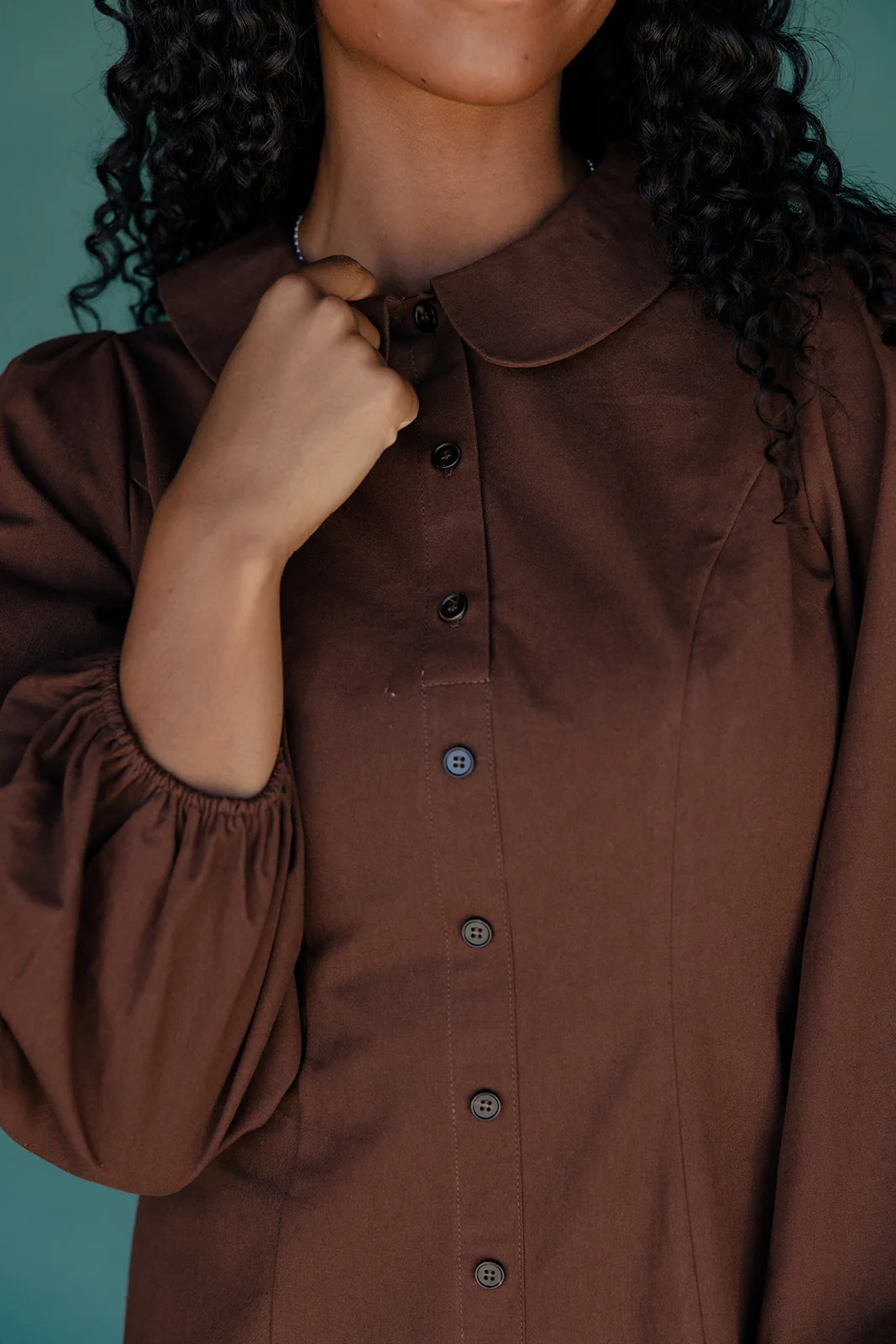 Evermore Collared Mini Dress - Image 6