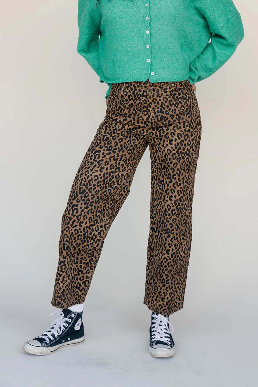 Feline Frenzy Leopard Pants - Image 2