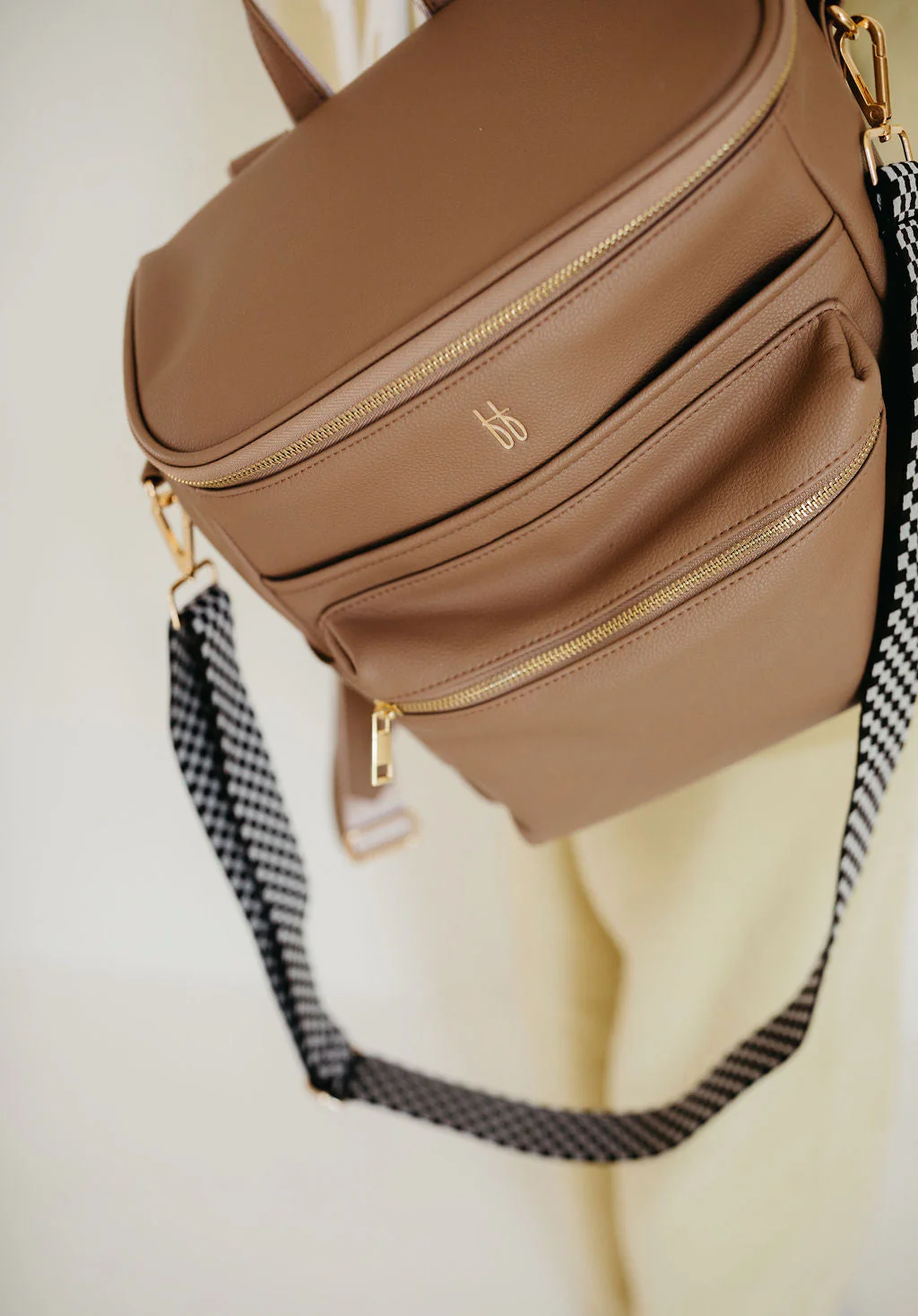 ff Diaper Bag | Taupe - Image 13