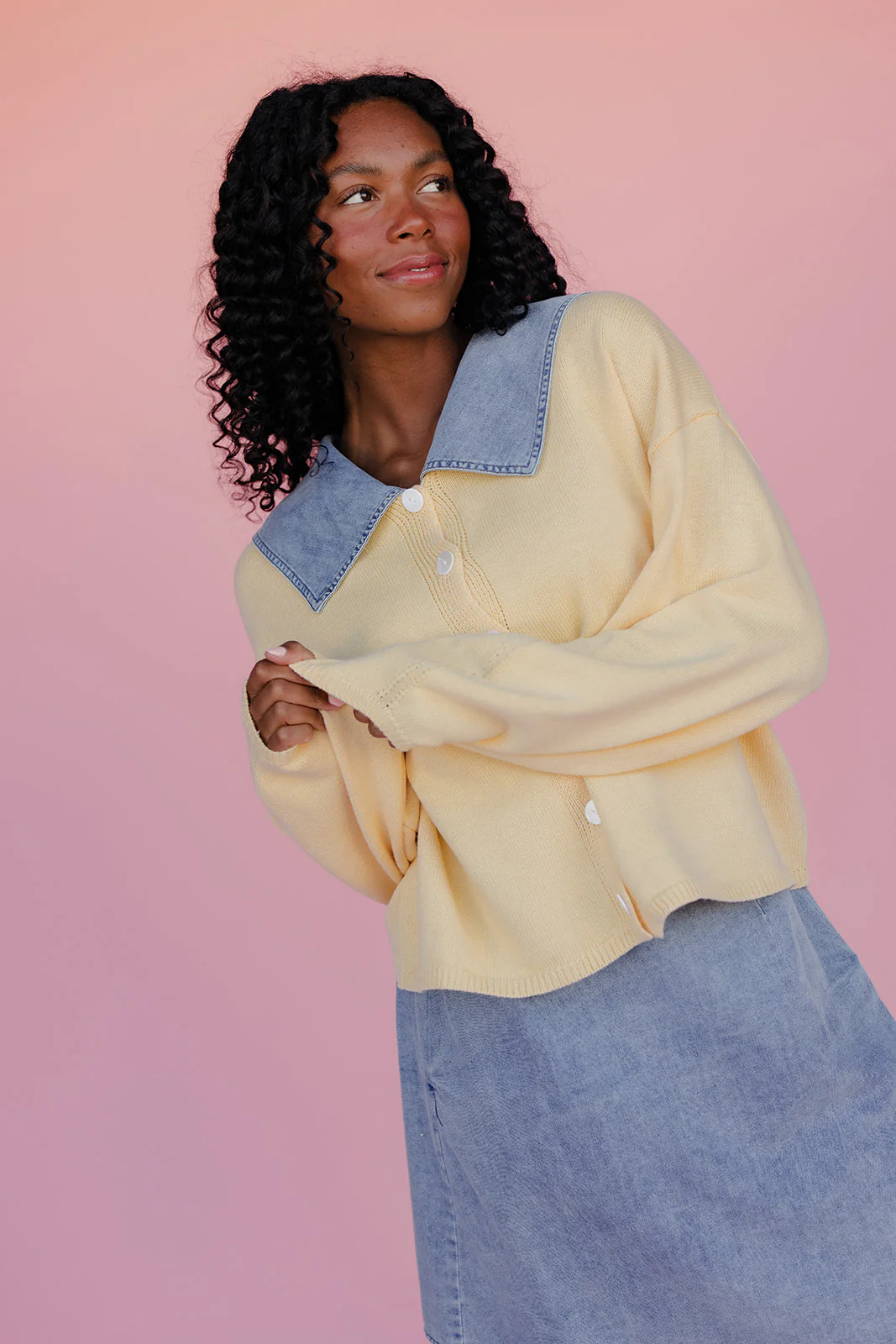 First Light Balloon Sleeve Cardi - Image 10