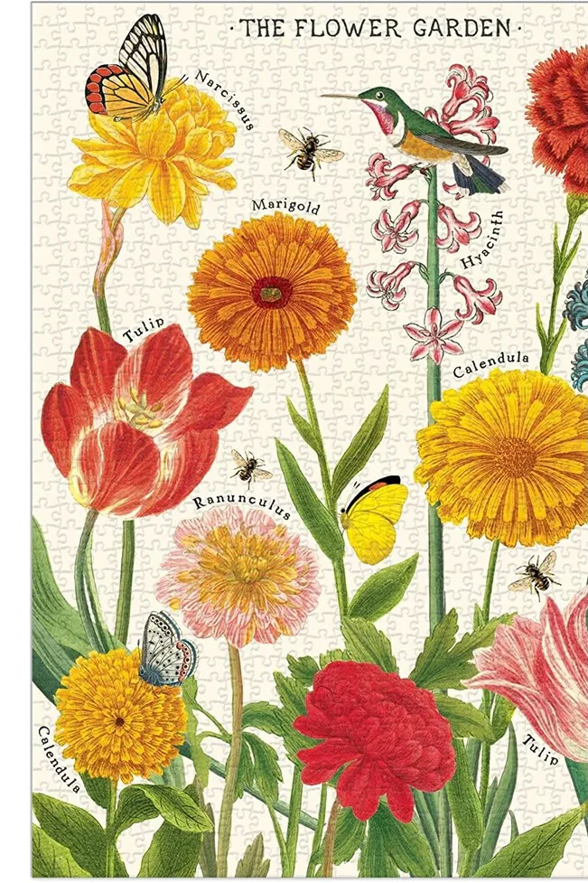 Flower Garden 1000 Piece Puzzle - Image 2