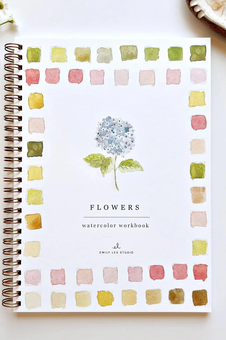 Flowers Watercolor Workbook - Image 2