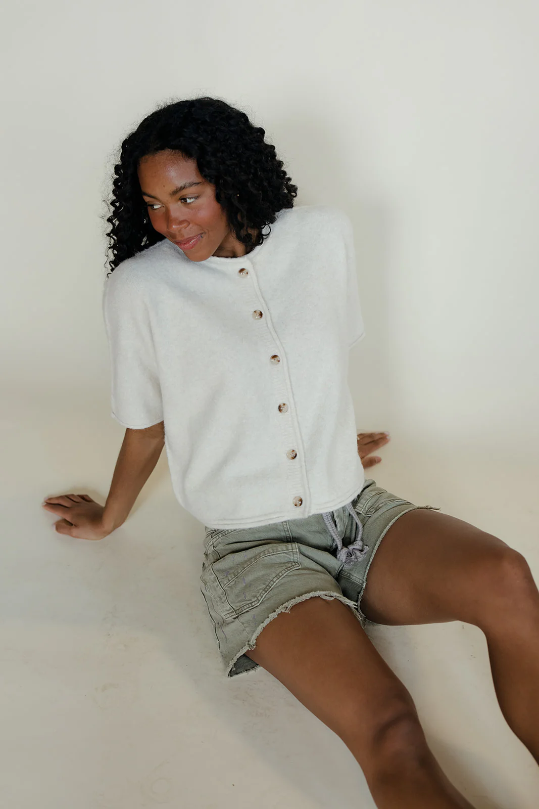 Foundations Short Sleeve Cardigan - Image 7