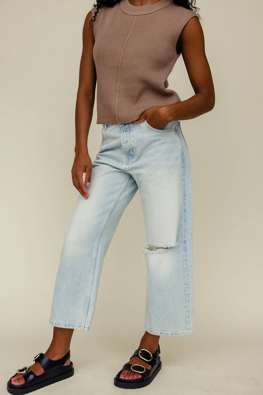 Free People Deep Trance Dropped Boyfriend Jeans - Image 20