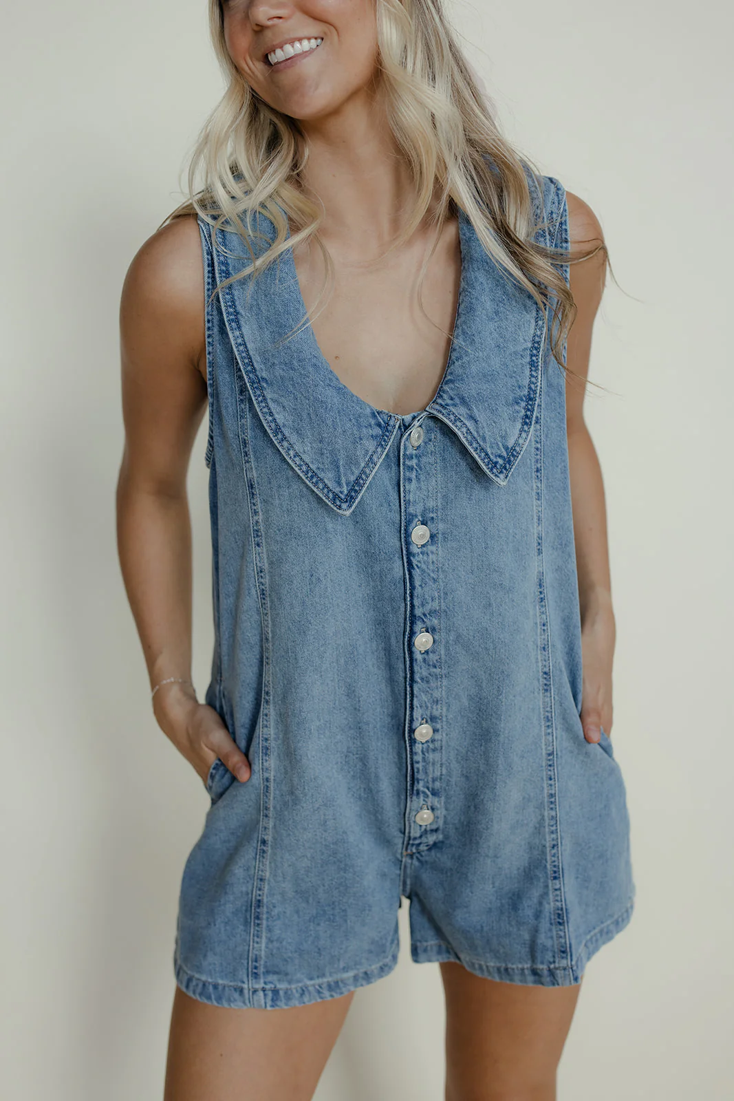 Free People Dover Playsuit - Image 6