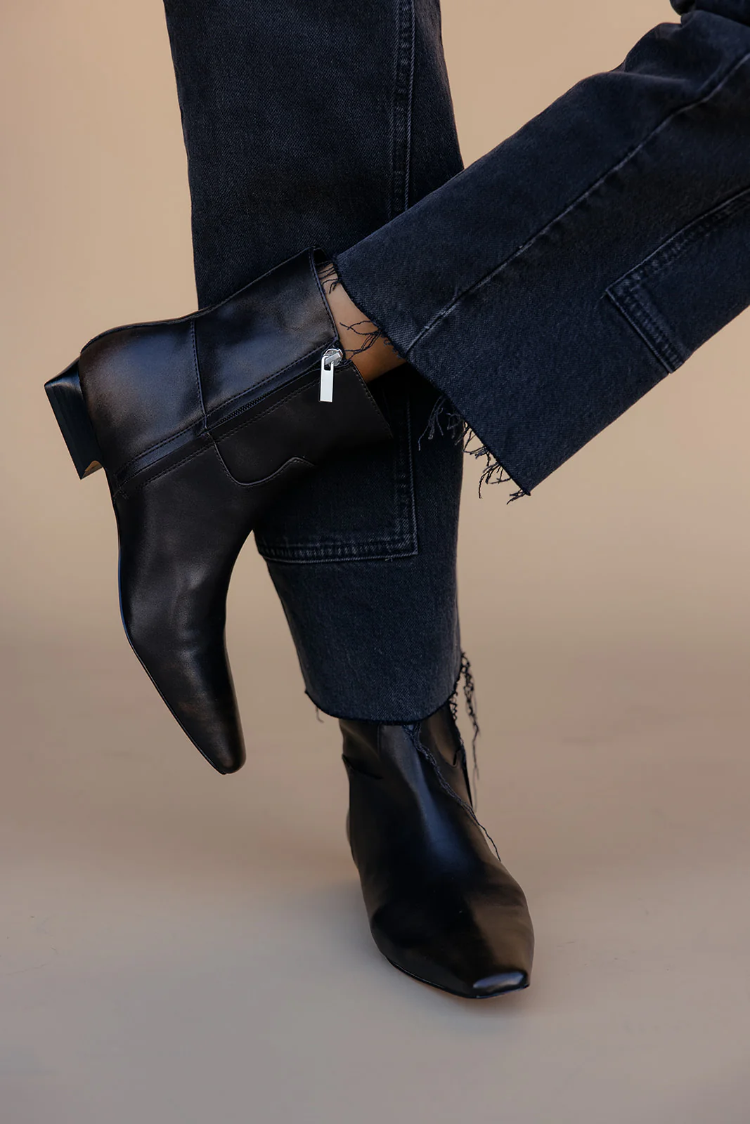 Free People Easy Does It Vegan Ankle Boots - Image 5