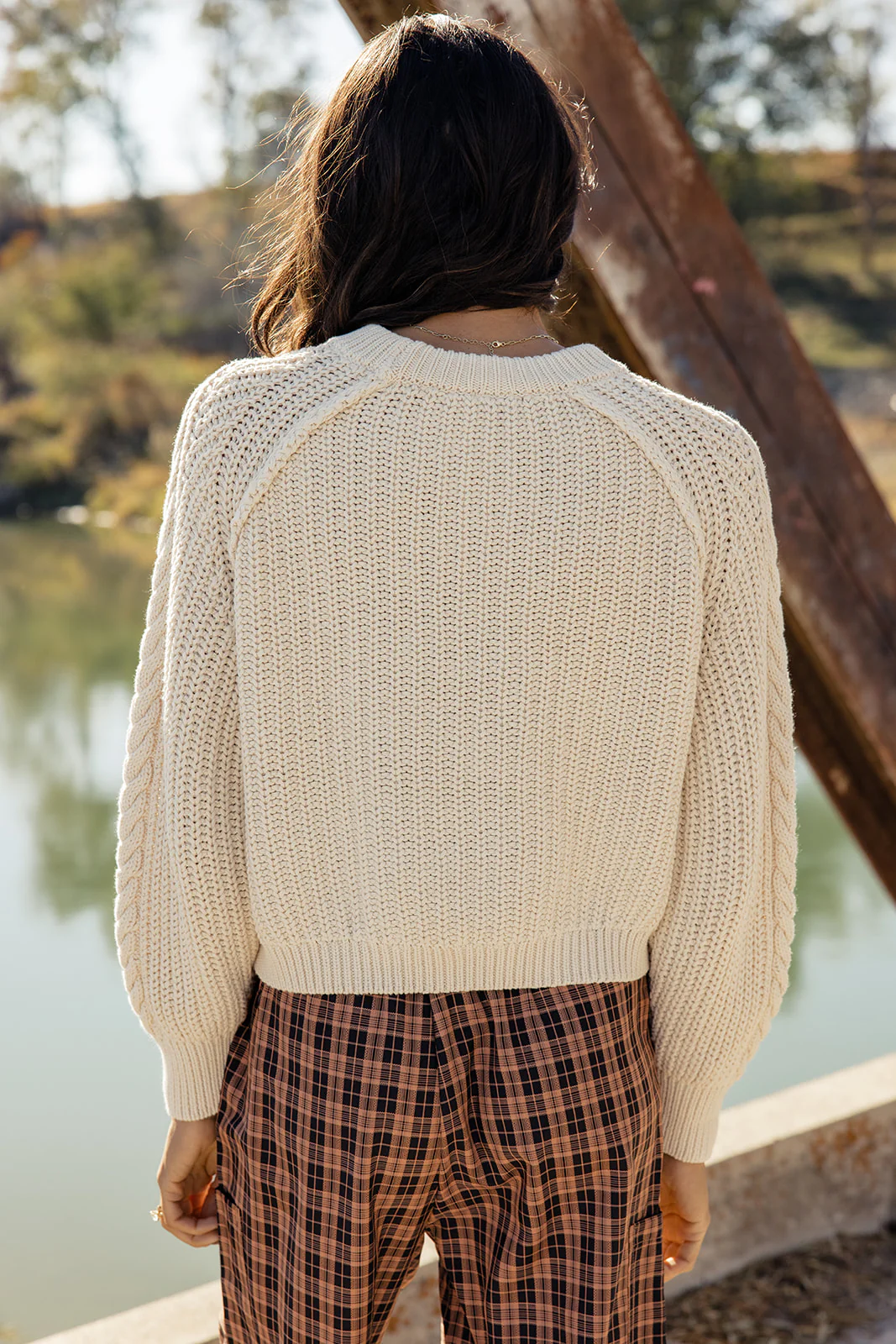 Free People Frankie Cable Sweater - Image 5