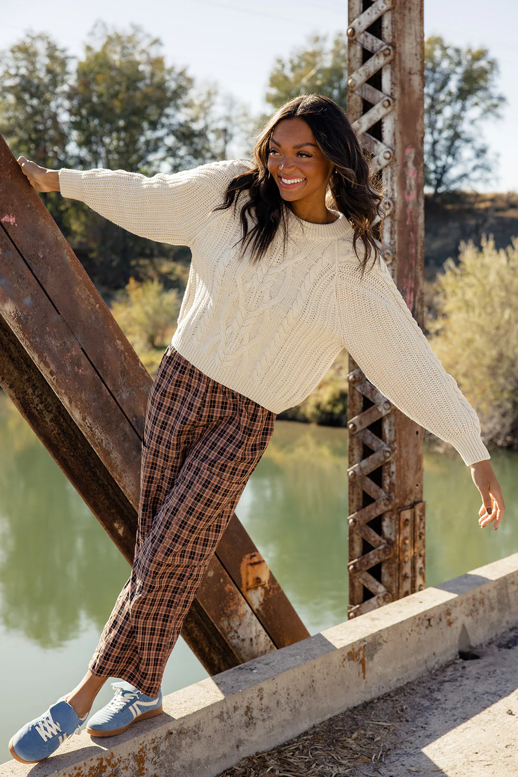 Free People Frankie Cable Sweater - Image 7