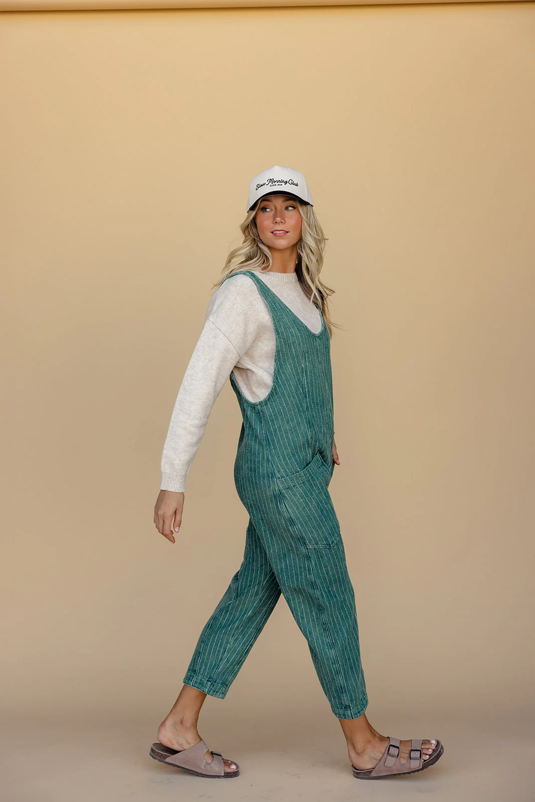 Free People High Roller Railroad Jumpsuit - Image 6