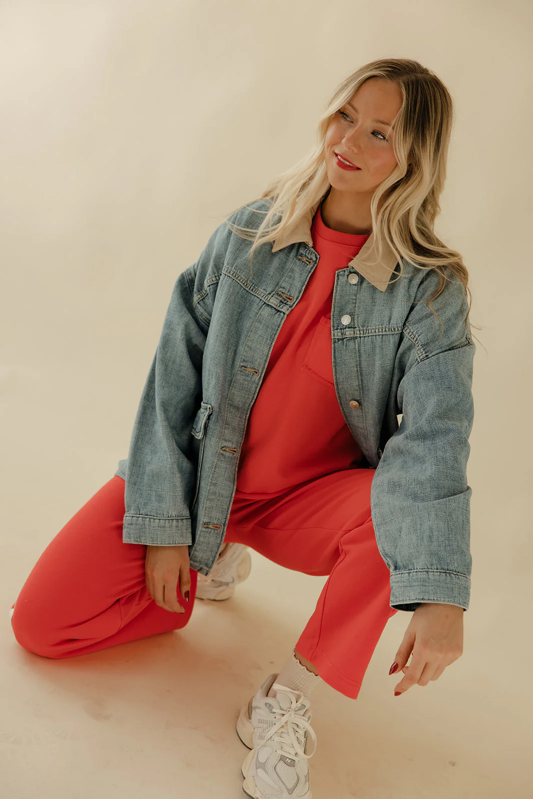 Free People Lemon Denim Jacket - Image 10