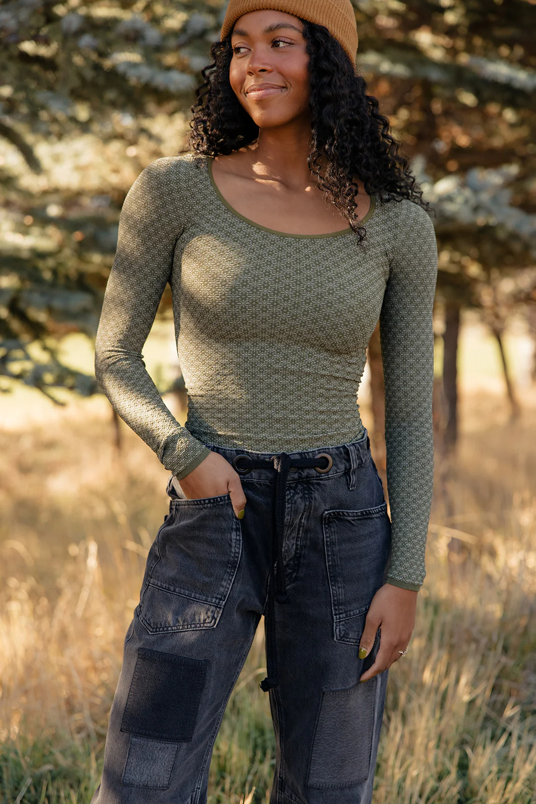 Free People Love Letter Long Sleeve - Image 5