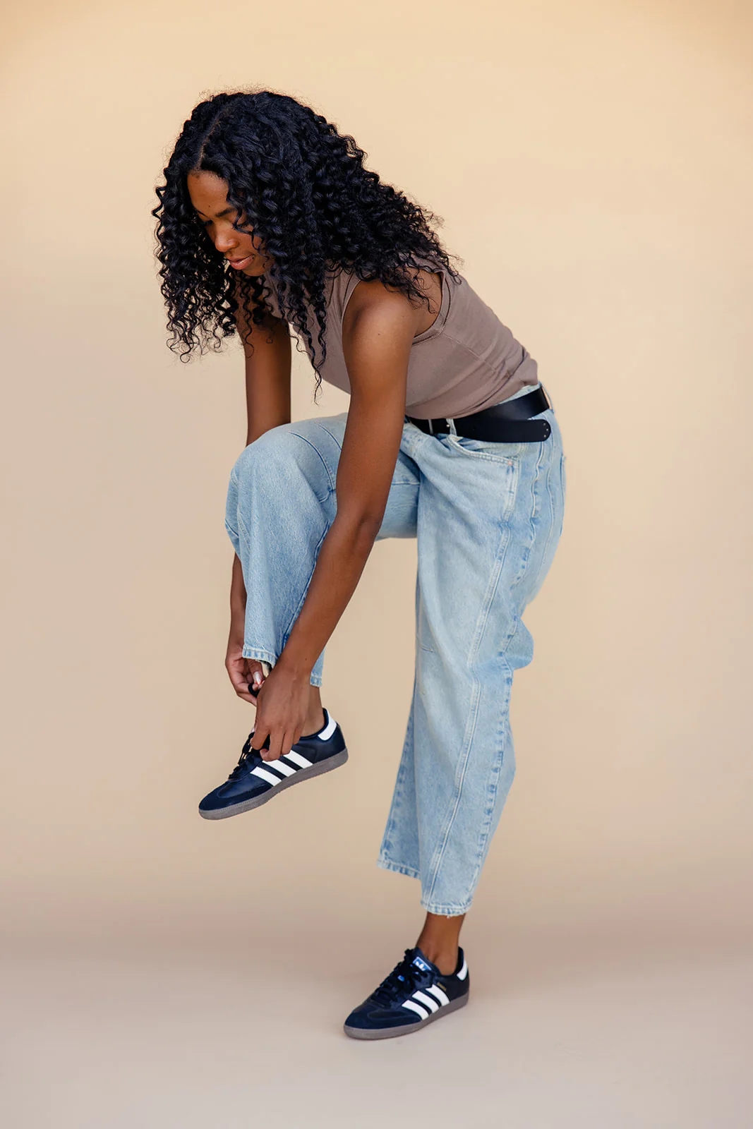 Free People Good Luck Mid Rise Barrel Jeans - Image 26