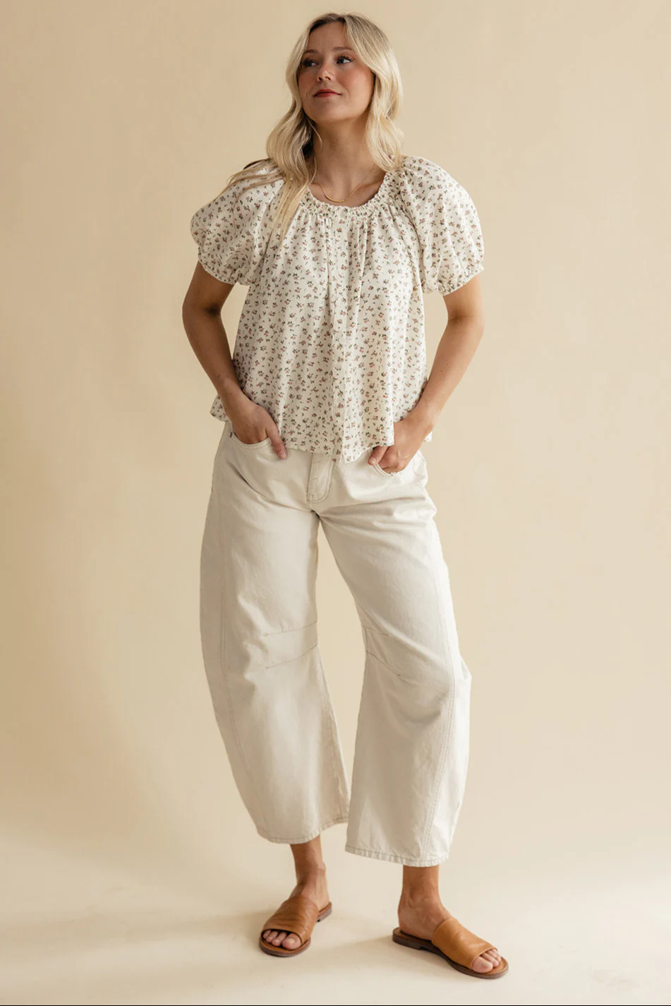 Free People Good Luck Mid Rise Barrel Jeans - Image 37