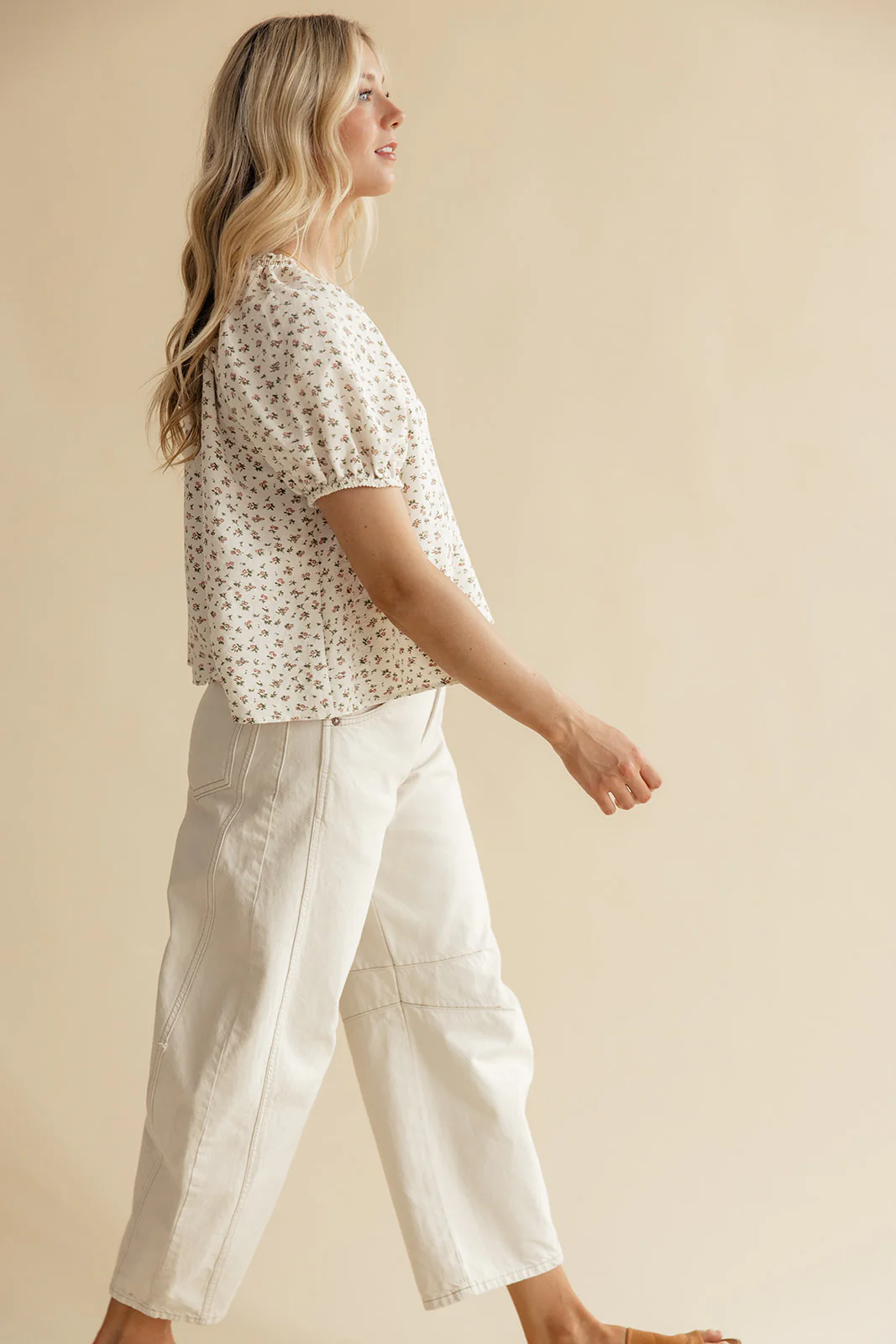 Free People Good Luck Mid Rise Barrel Jeans - Image 38
