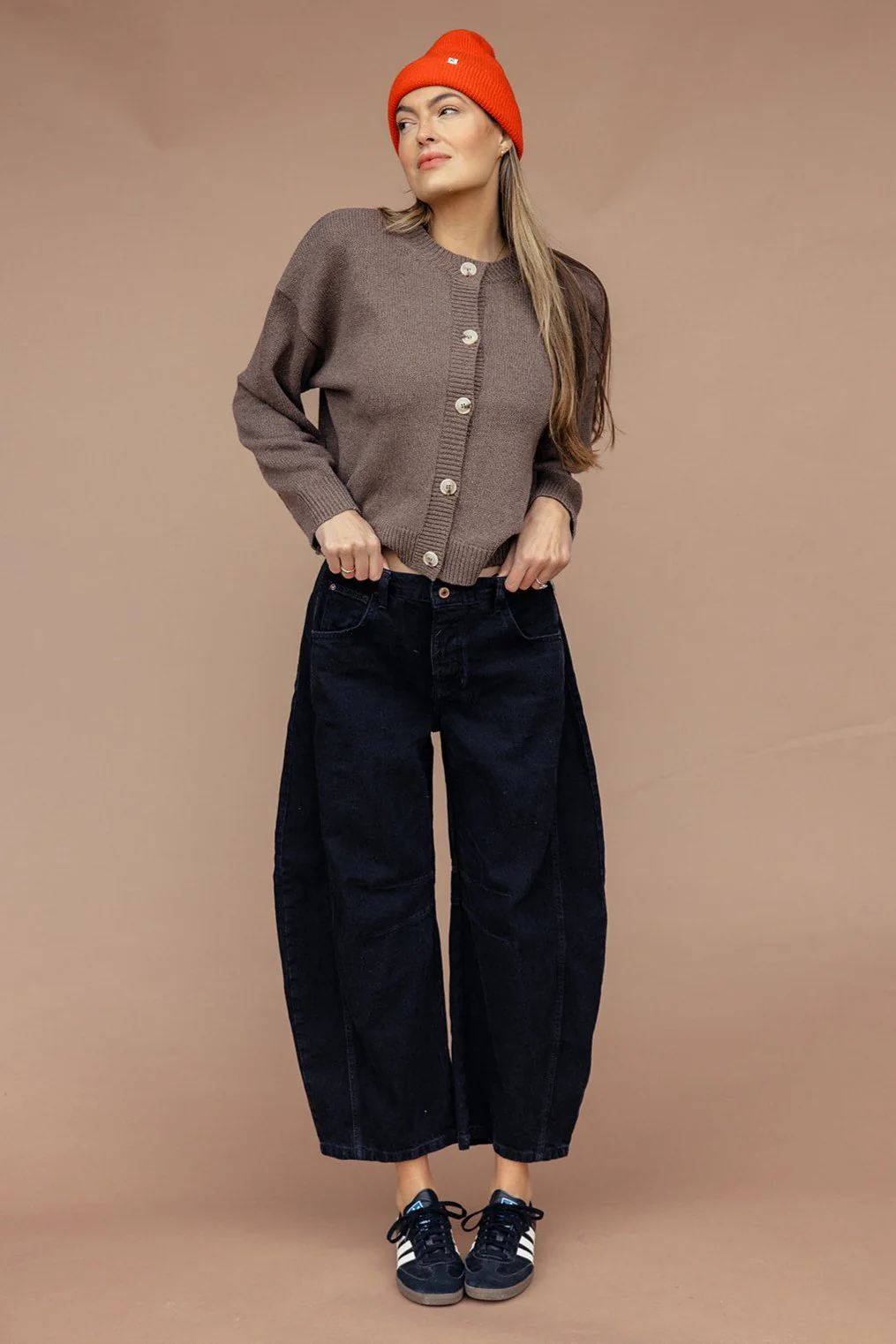 Free People Good Luck Mid Rise Barrel Jeans - Image 8