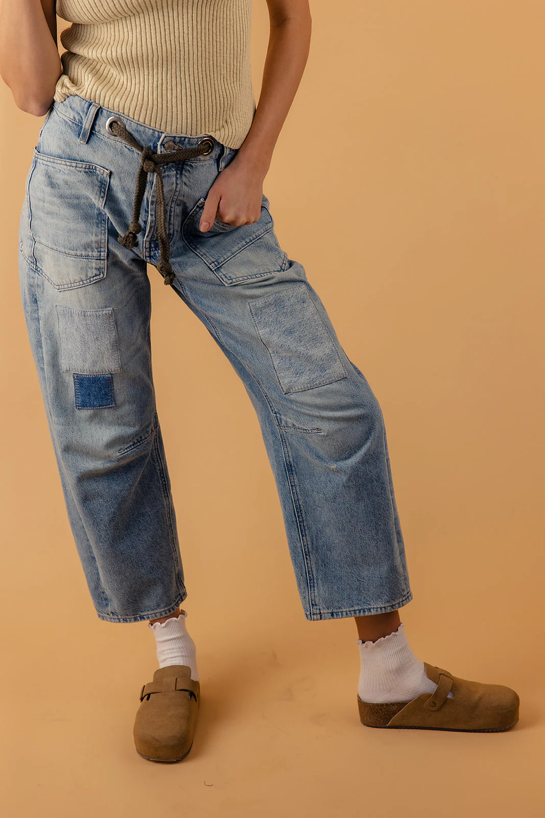 Free People Moxie Low Slung Jeans - Image 10