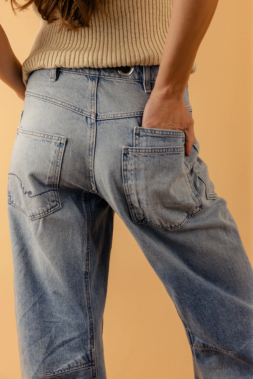 Free People Moxie Low Slung Jeans - Image 3