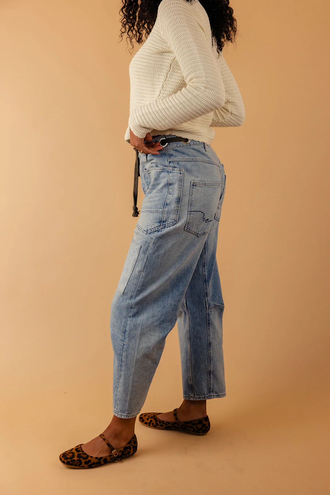 Free People Moxie Low Slung Jeans - Image 6