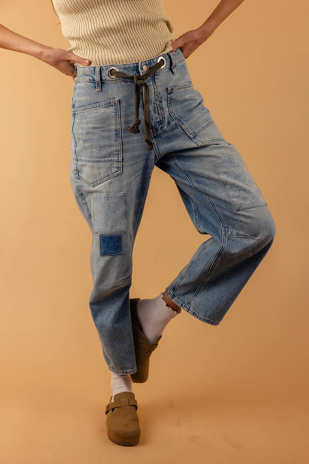 Free People Moxie Low Slung Jeans - Image 9
