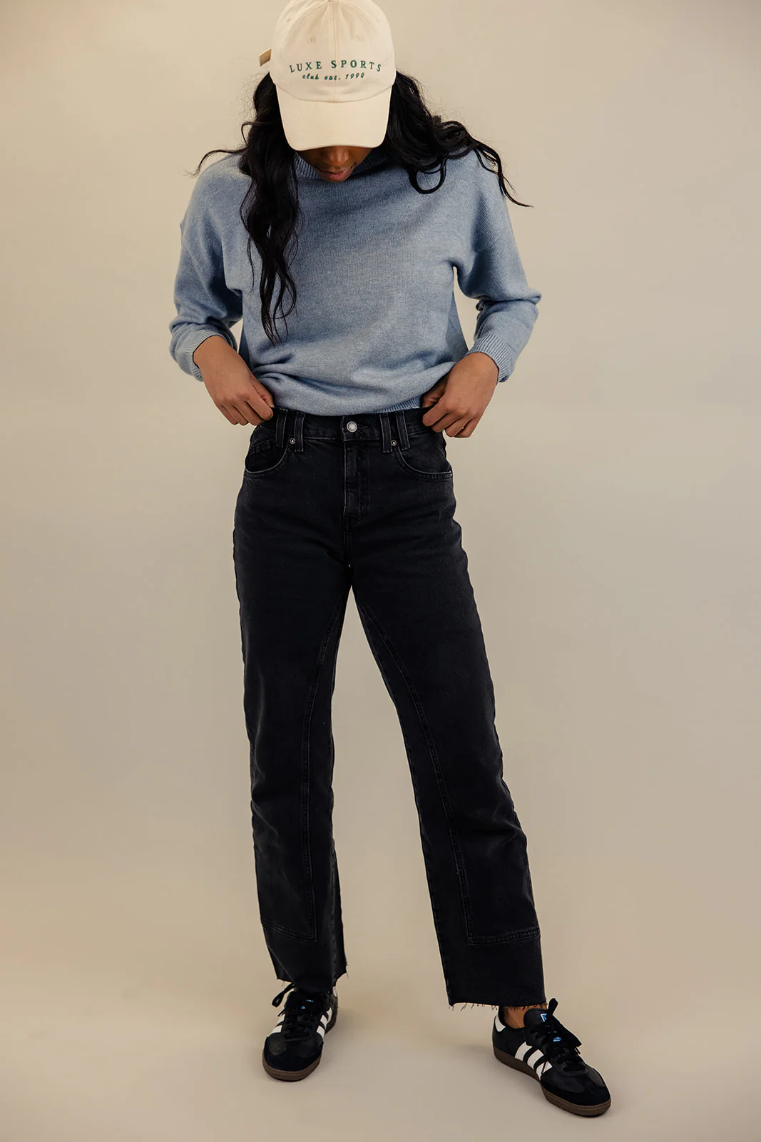 Free People Risk Taker Mid Rise Straight Jeans - Image 12