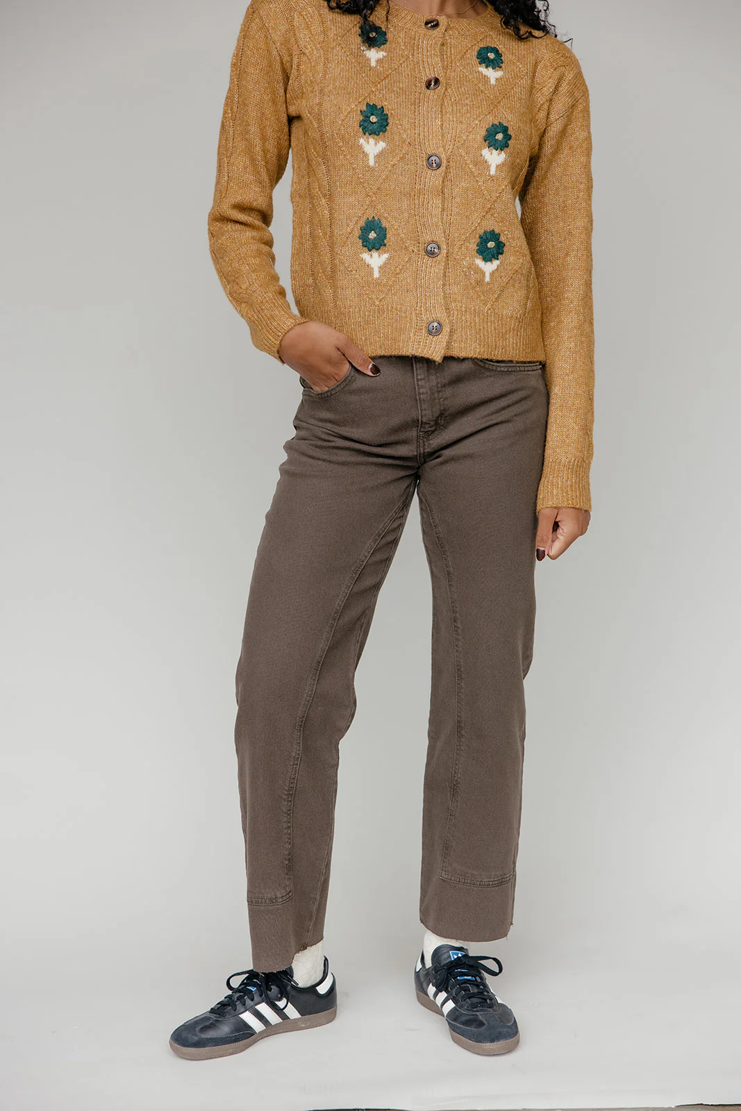 Free People Risk Taker Mid Rise Straight Jeans - Image 3