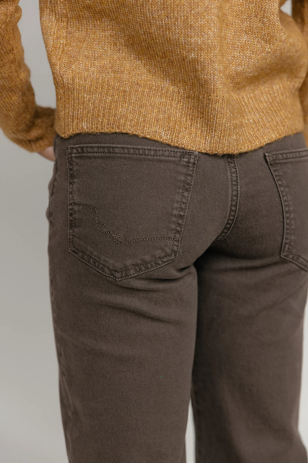 Free People Risk Taker Mid Rise Straight Jeans - Image 5
