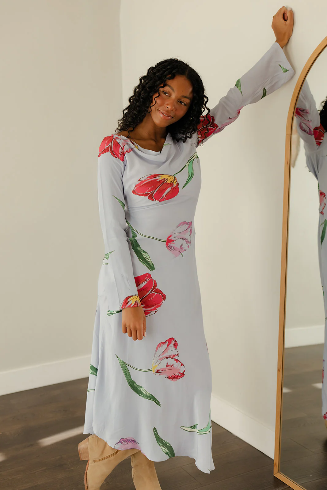 Free People Zadie Floral Dress - Image 4