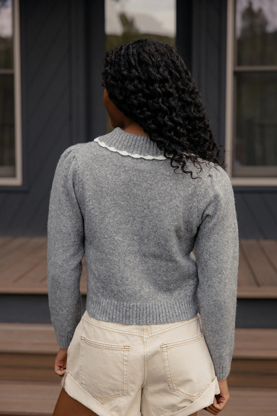 Frosted Trail Collared Cardigan - Image 6