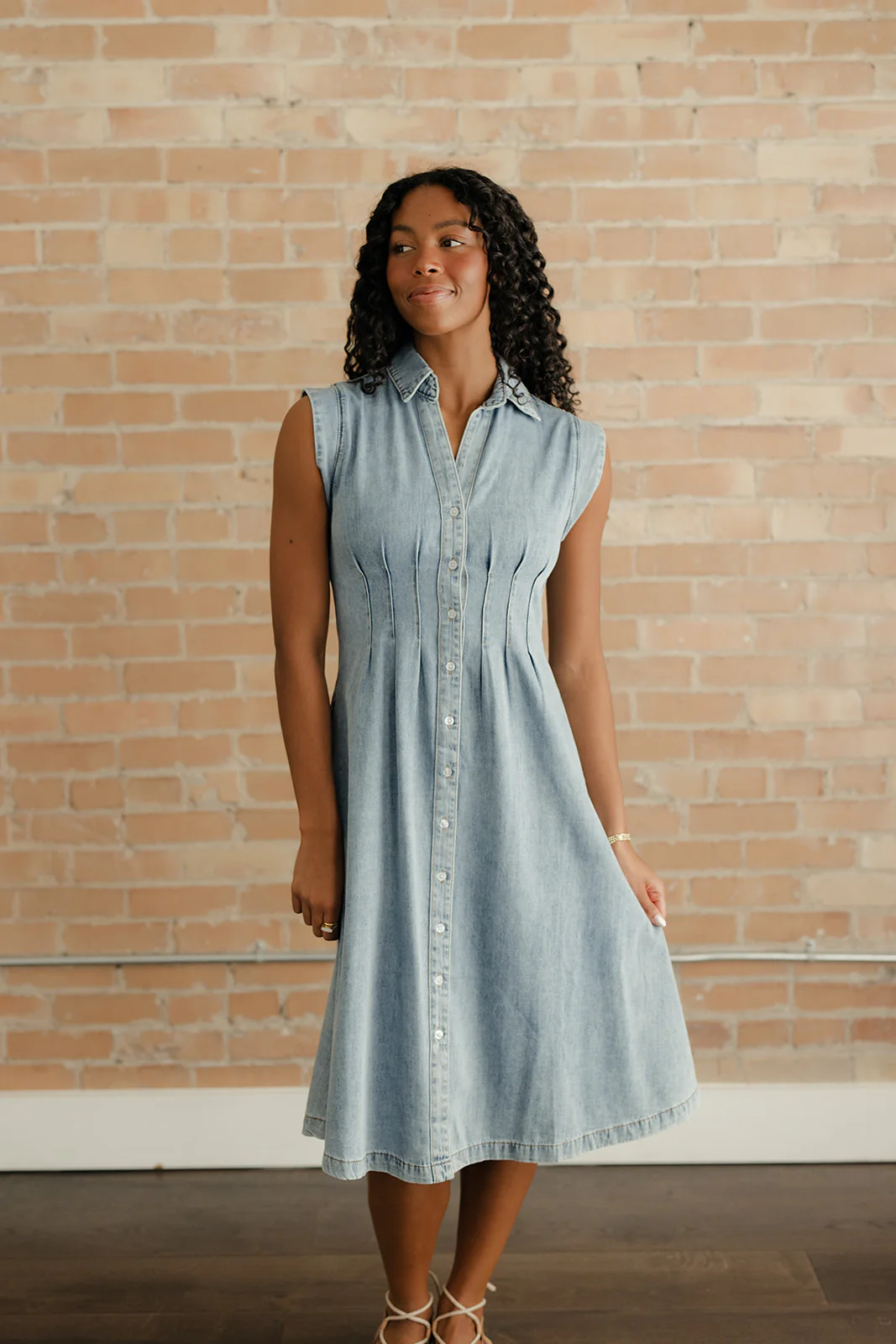 Go Anywhere Denim Dress - Image 2