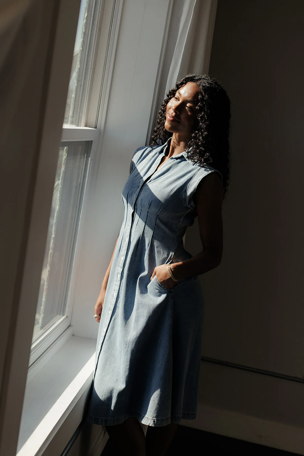 Go Anywhere Denim Dress - Image 6