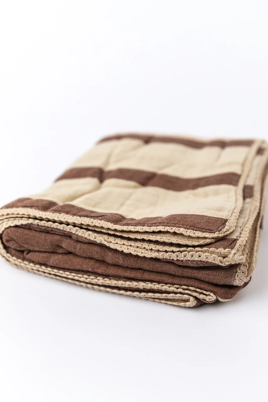 Go With the Flow Muslin Baby Blanket - Image 3