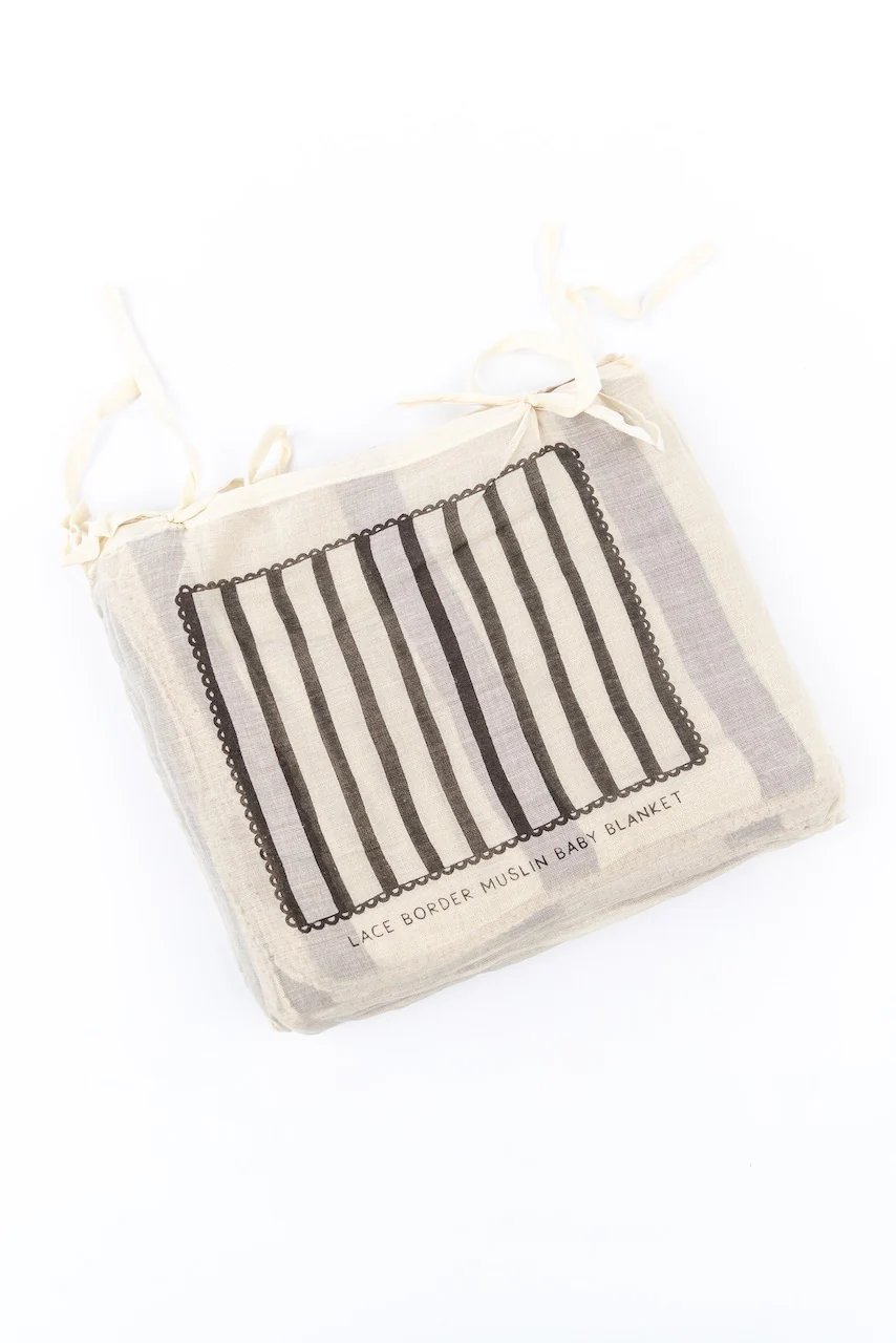 Go With the Flow Muslin Baby Blanket - Image 4